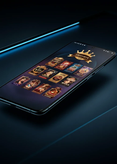 Écran d'accueil Viggo Slots présentant la sélection de jeux premium